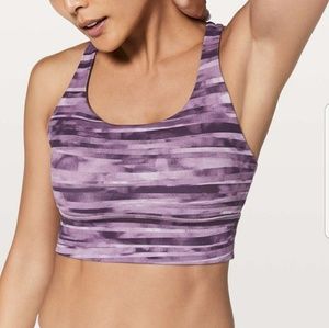 *NEW lululemon energy long line bra sz8